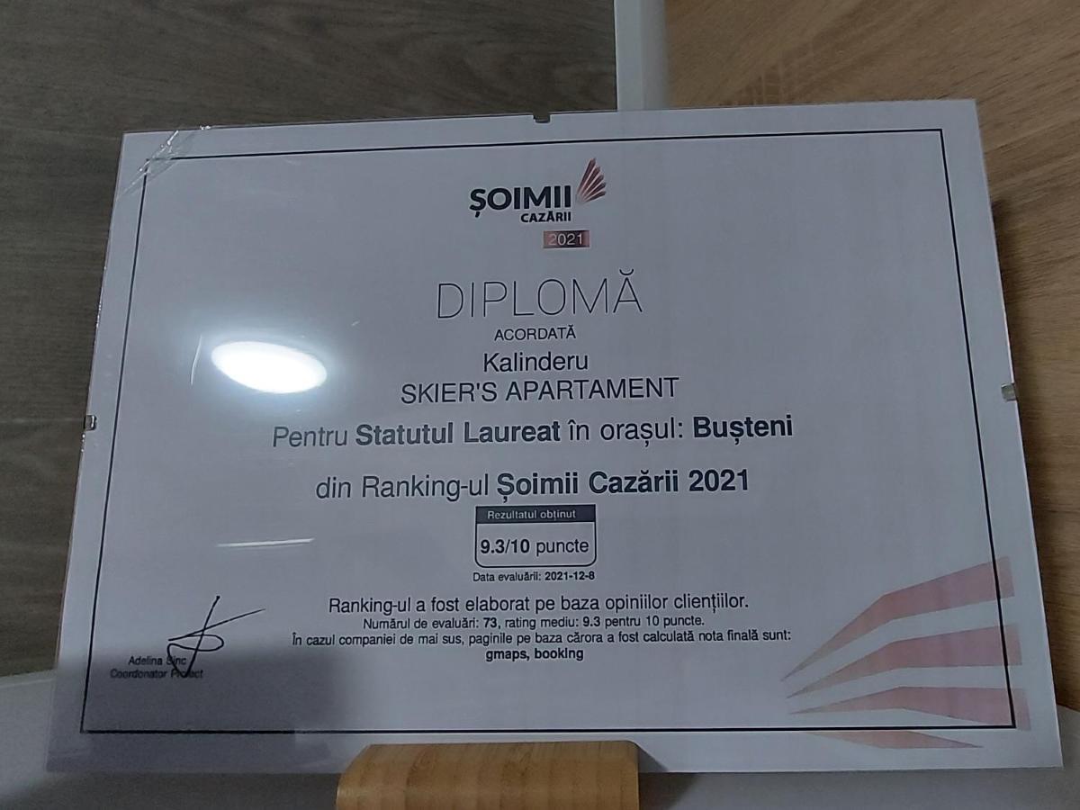 Kalinderu Skier'S Apartament Bellevue Busteni Ngoại thất bức ảnh